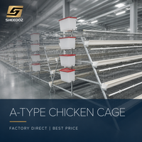 Nouvel équipement optimal pour l'élevage avicole : Cage en batterie pour poules pondeuses, pour l'élevage de poulets et la production d'œufs