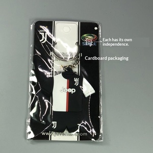 พวงกุญแจเสื้อแข่งพิมพ์ลายซาลาห์สำหรับโปรตุเกส โรนัลโด้ ฮาซาร์ด เบลเยียม นักฟุตบอลดาวดัง - Product Image 3