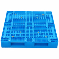 Palette en plastique Euro HDPE industrielle, palettes en plastique solides fermées pour produits chimiques, palettes en plastique neuves à vendre