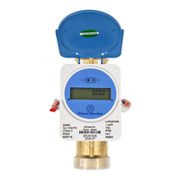 Compteur d'eau intelligent à ultrasons DN40 LORAWAN 4G, débitmètre électronique à ultrasons, alimentation par batterie, compteur d'eau prépayé IN865, usage domestique