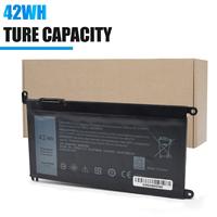 Batterie de remplacement 42WH WDXOR 11.4V pour ordinateurs portables Dell Inspiron 13 7378 5000 5378 5368 15 7579 5567 5568 5578 7570 7569 Series