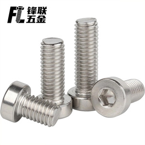Tornillos de Cabeza Hexagonal Delgada de Acero Inoxidable 304 Fenglian DIN7984, Cabeza Cilíndrica, Grado A2-70, para Equipos de Alta Presión - Product Image 2