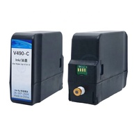 Encre compatible V4210-D V4211-D V4201-D 750ml Blanc V701-D V7201-D V7205-D V7206-D pour imprimante jet d'encre CIJ VJ 1280