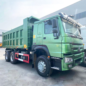 Camión Volquete Usado Howo 6x4 <span class=keywords><strong>de</strong></span> 40 Toneladas, HOWO T7H <span class=keywords><strong>de</strong></span> 10 Ruedas <span class=keywords><strong>en</strong></span> <span class=keywords><strong>Venta</strong></span> - Product Image 1
