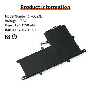 Batterie d'ordinateur portable OEM en gros PO02XL 7.6V 37Wh pour <span class=keywords><strong>HP</strong></span> Stream 11-R 11-AH 11-AK 11-Y 11 Pro G2 G3 G4 G5 - Product Image 2