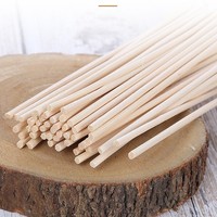Diffuseur à bâtonnets de 3 mm pour huiles essentielles, accessoires d'aromathérapie écologiques, bâtonnets en rotin naturel et bambou pour diffuseur à bâtonnets