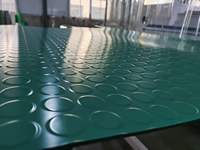 Pont de modèle de pièce de monnaie de résistance au feu antidérapante/plancher de bateau marin