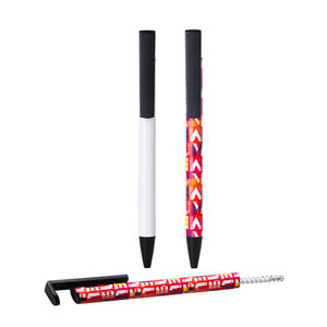 50 Bolígrafos de Metal para Sublimación DIY con Envoltura Termoencogible, Personalizables con Logotipo, Regalos de Plástico y Goma para Teléfono, Ming Yang - Product Image 3