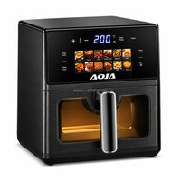 Friteuse à air numérique intelligente électrique, sans huile, à circulation d'air chaud, cuisson saine sans huile pour la cuisine familiale, utilisation facile