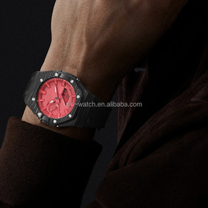 Комплект для часов G Shock Ga2100 силиконовый ремешок для часов и чехол из углеродного волокна для часов G Shock Ga2100 - Product Image 2