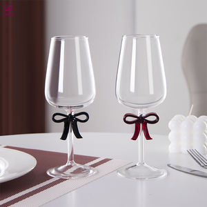 Verres à vin rouge classiques à nœud papillon, design créatif en filet, <span class=keywords><strong>verrerie</strong></span> de luxe, capacité de 300 ml - Product Image 5