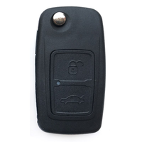 Boîtier de clé télécommande pliable à 2 boutons pour Chery Tiggo, Tengo, Fulwin2, Cowin 3, 5, Easta, Cielo, Chance, A3, A5, A13, M11, E5