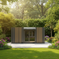 Maisons modulaires préfabriquées internationales, conteneurs maritimes modifiés pour l'extérieur
