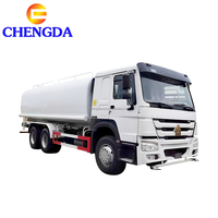 Segunda mano SINOTRUK HOWO 6X4 15000 20000 25000 Litro 10 ruedas Camión cisterna de agua en venta