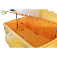 Chine Usine mini Camping Utilitaire Remorque En Plastique Nouveau Design camion campeurs camping-cars caravanes rv remorque de voyage