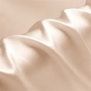 30mm 114cm Organic Silk Fabric Soild Color Dyed Silk Satin Fabric For Clothes Bedding Pillowcase