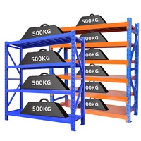 Étagères et rayonnages de stockage multifonctionnels en acier sans boulons, robustes et à capacité de charge élevée, pour conteneurs complets et exportation