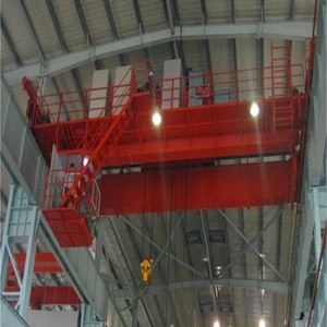 Nouvelle grue à portique électrique à double poutre, capacité de 100 tonnes, télécommande, utilisation intérieure/extérieure, moteur, protection IP55, ateliers - Product Image 2
