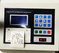 Probador de Estabilidad Marshall Digital LCD LWD-3 para Mezclas de Asfalto | Medidor de Flujo y Estabilidad con Autocalibración | Estándar JTG E20/T0709