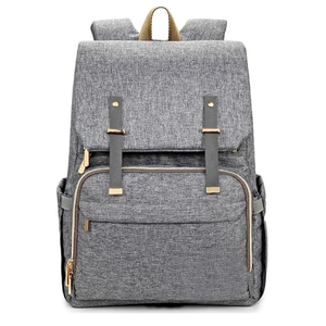 <span class=keywords><strong>Sac</strong></span> <span class=keywords><strong>à</strong></span> <span class=keywords><strong>dos</strong></span> imperméable en polyester pour femme, design tendance, logo personnalisé, <span class=keywords><strong>sac</strong></span> <span class=keywords><strong>à</strong></span> langer pour bébé, <span class=keywords><strong>sac</strong></span> <span class=keywords><strong>à</strong></span> <span class=keywords><strong>dos</strong></span> de maternité pour un usage quotidien - Product Image 1