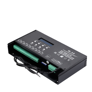 Aipin M-A8 8-Cổng artnet DMX để SPI PWM <span class=keywords><strong>LED</strong></span> Pixel điều khiển thẻ <span class=keywords><strong>SD</strong></span> hỗ trợ 6A/CH đầu ra 2-năm bảo hành 20m điều khiển từ xa - Product Image 3
