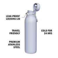 Frasco de vacío con aislamiento de doble pared de acero inoxidable de 32oz, tapa AUTOPOP, botella de agua portátil para gimnasio para adultos para acampar