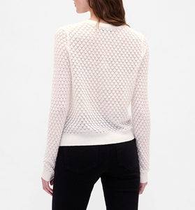 Conveniente para Primavera y Otoño, Diseño Informal de Color Liso, Prendas de Punto para Mujer - Product Image 2