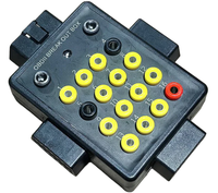 Kit de Prueba de Protocolo de Diagnóstico para Automóviles, Caja Conectora OBD de 16 Pines, Fuente de Alimentación para Vehículos, Caja de Conexión OBD2 CAN, Herramienta de Puente