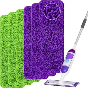 Recharges de tampons de vadrouille à pulvériser Tampons de sol en <span class=keywords><strong>bois</strong></span> dur lavables en machine Tampons de vadrouille réutilisables - Product Image 1