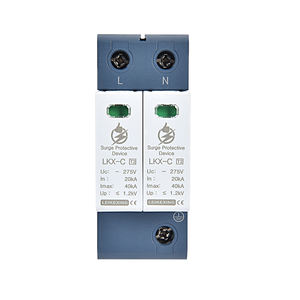 CE 275v T2 1P 2P 20ka-40ka supresor de pico dalgalanma koruma cihazı <span class=keywords><strong>CA</strong></span> DPS dalgalanma koruyucusu SPD - Product Image 2