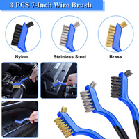 Ensemble de 24 brosses de détaillage automobile pour l'intérieur, l'extérieur et les roues |   Kit d'outils de nettoyage pour perceuse automatique, brosses de nettoyage, tampons de polissage