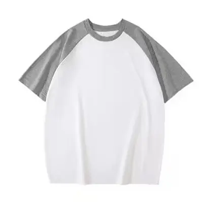 Bán Buôn Người Đàn Ông Quá Khổ Raglan Tay Áo T-Shirt Chất Lượng Cao Bông Áo Thun Người Đàn Ông Quá Khổ Biểu Tượng Tùy Chỉnh Giản Dị Raglan Tay Áo T-Shirts