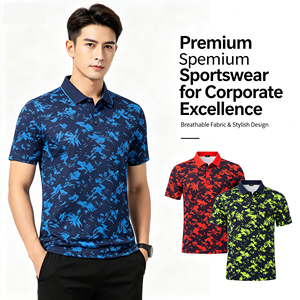 Men Floral <b>Polo</b> Shirt All Over Print Breathable Quick Dry Polyester Spandex Summer Beach Golf <b>Polo</b> OEM Custom Logo <b>Polo</b> Shirts - Product Image 1