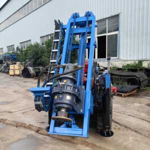 Petite foreuse hydraulique diesel pour puits d'eau, machine de forage pour puits agricoles et domestiques - Product Image 2
