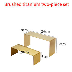 Nhà máy trực tiếp bán tùy chỉnh thép không gỉ hiển thị đứng phong cách hiện đại chai nước hoa và giày hiển thị kệ - Product Image 3