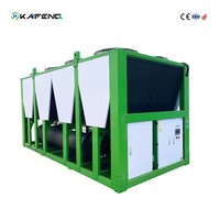 KAIFENG 10hp Pendingin Air Berpendingin Udara Unit Pendingin Air Industri Sistem Pendingin Air dengan Penukar Panas untuk Industri