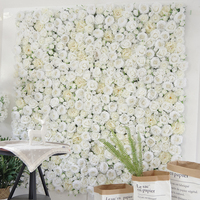 Mur de fleurs artificielles en soie, décoration de mariage, vente en gros, Offre Spéciale