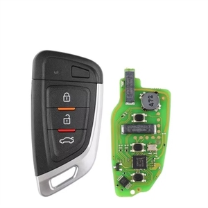 Llave de Coche Xhorse Super Remote VVDI XSKF01EN para VVDI Tool 2, Versión <span class=keywords><strong>en</strong></span> <span class=keywords><strong>Inglés</strong></span>, Tipo MQB, FOB de 3 Botones - Product Image 1