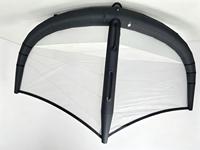 Alas de Wingfoil Inflables de Dacrón de Alta Tenacidad, 6m 372*232mm, Verde Grisáceo, para Deportes Acuáticos, Hydrofoil, Kite Surf