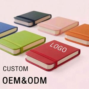 <b>Mini</b> Leather Printed Custom A7 <b>Notebook</b> Cute Office School Perforated Design for Hand Book Wholesale As Gift - Product Image 1