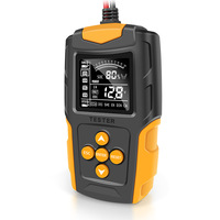 מקורי חכם 12V 24V 48V משאית רכב סוללה Tester DC מטען מנתח קיבולת עומס בודק לסובב מערכת מבחן 40-2000 CCA