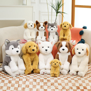 Juguete de Peluche Wangwang Companion Series, Relleno de Algodón PP Súper Suave, Cachorro de Peluche Corto de 31-50cm, Unisex, Regalo para Bebés - Product Image 4