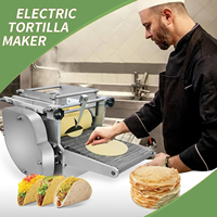 Machine industrielle entièrement automatique pour la fabrication de tortillas de maïs, de tacos, de roti et de pain, pour la production de produits céréaliers