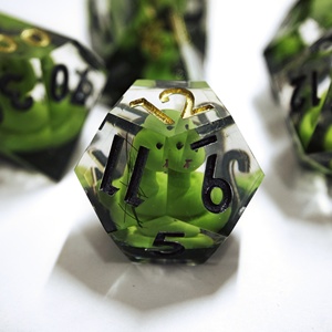 Mini Hành Tinh Tùy Chỉnh Bán Buôn Rắn Dnd Xúc Xắc Đặt Handmade Nhựa Xúc Xắc Cho Dungeons & Dragons Bảng Trò Chơi Đa Diện Dnd Dice D6 D20 - Product Image 3