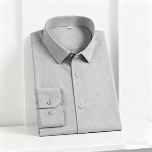 <span class=keywords><strong>Camicia</strong></span> Formale da <span class=keywords><strong>Uomo</strong></span> 100% Cotone a Maniche Lunghe, Resistente alle Pieghe e Senza Stiratura, Facile da Mantenere, Stile e Taglia Personalizzabili - Product Image 5