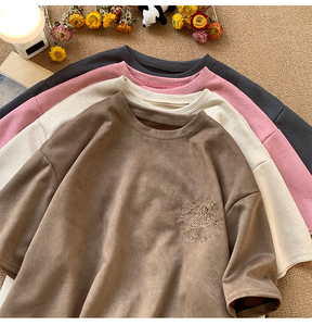 Tùy Chỉnh Của Người Đàn Ông Trống Nặng T-Shirts Màu Đen Chất Lượng Cao Boxy Đồ Họa Quá Khổ Áo Thun Tùy Chỉnh 3D Thêu T Áo Sơ Mi Cho Nam Giới - Product Image 3