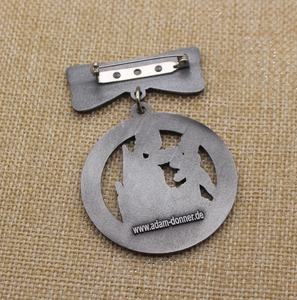 Ensemble de médailles de château en émail découpé en 3D en nickel antique en alliage de zinc personnalisé - Product Image 3