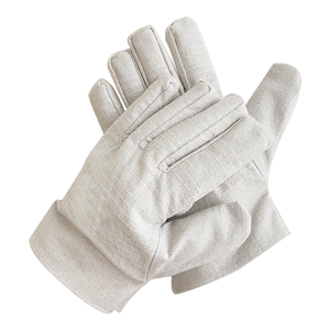 Guanti di sicurezza in tela di cotone guanti da costruzione ispessiti e resistenti per la protezione del lavoro e la saldatura di attrezzi da lavoro potenziati - Product Image 4