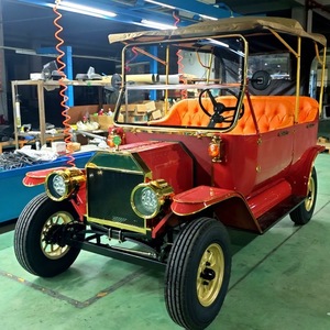 Voiture électrique rétro classique à 4 roues la plus vendue, certifiée CE 2026, idéale pour les centres de villégiature, les campus, les parcs et autres attractions touristiques - Product Image 1