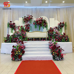 SMOOTH Irregular Acrylic Backdrop Stand Set Events Stage Backdrop <b>Decoration</b> Wedding 3D Pvc <b>Arch</b> Stand <b>for</b> Decorative party - Product Image 1